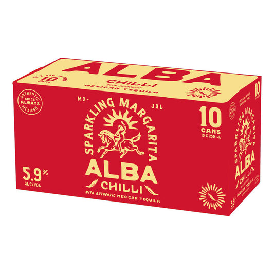 Alba Chilli 5.9% 10 Pack Cans
