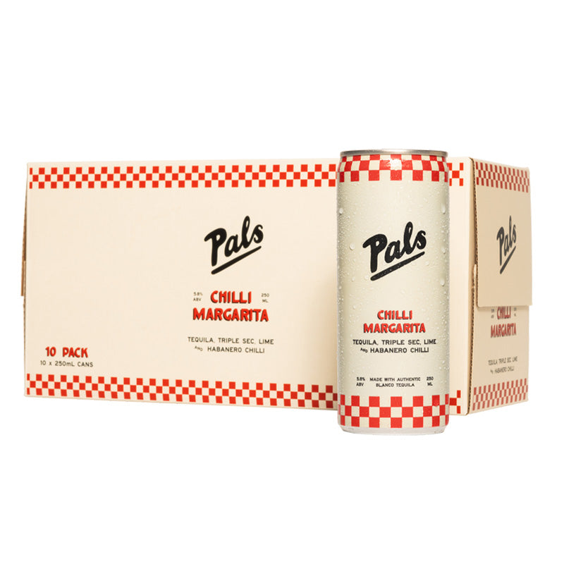 Pal’s Chilli Margarita 250ml 10pk cans