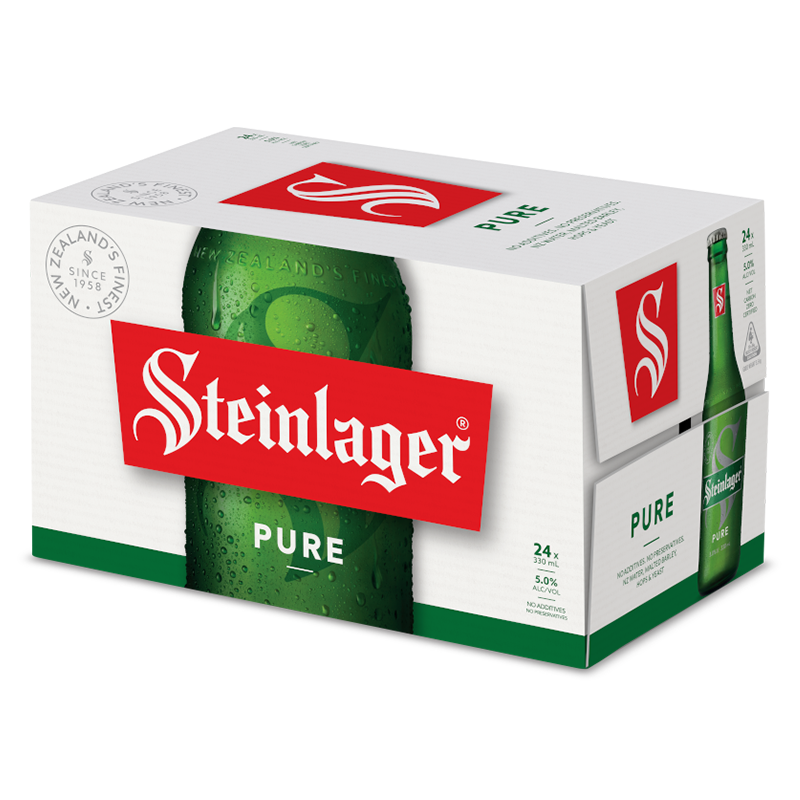 Steinlager Pure 24 pack bottles