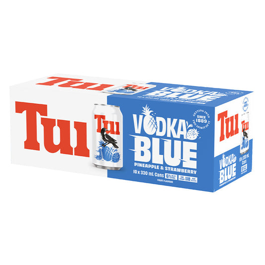 Tui Vodka Blue 6% 330ml 10pks