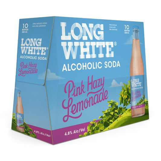 Long White Pink Lemonade 10pk Btls