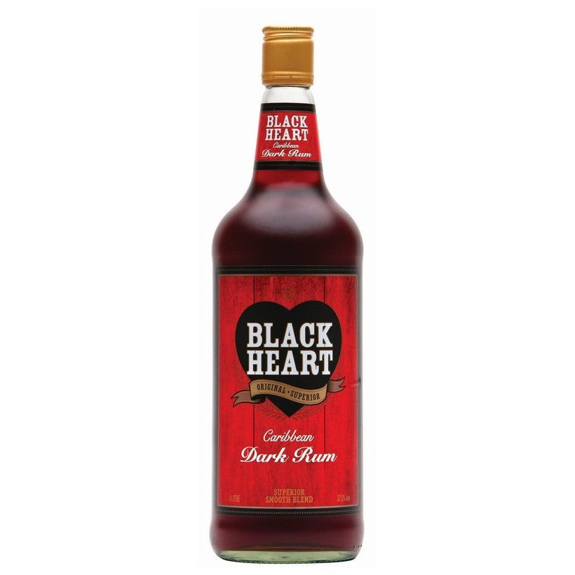 Black Heart Rum 1 Ltr