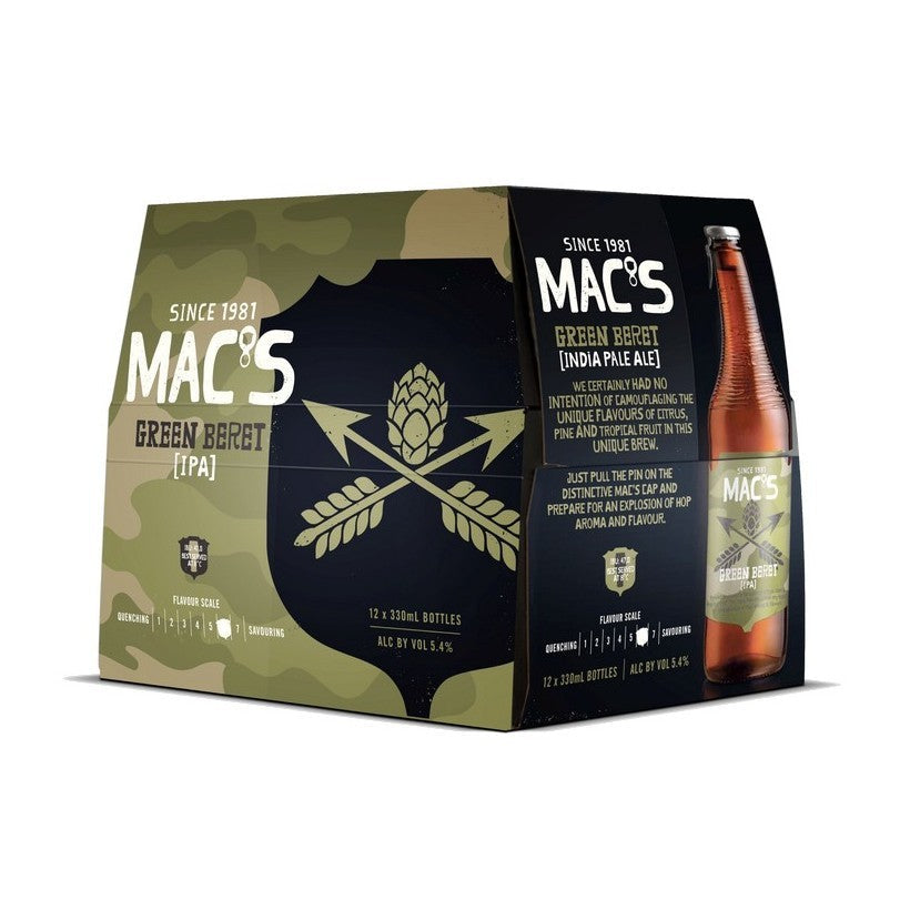 Macs Green Bert 12pk Btls