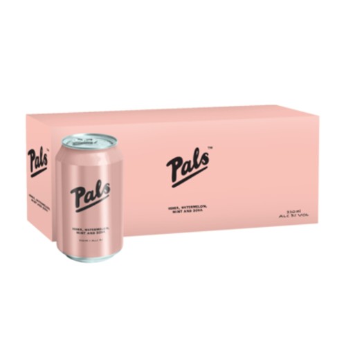 Pals Watermelon & Mint 10pk Cans